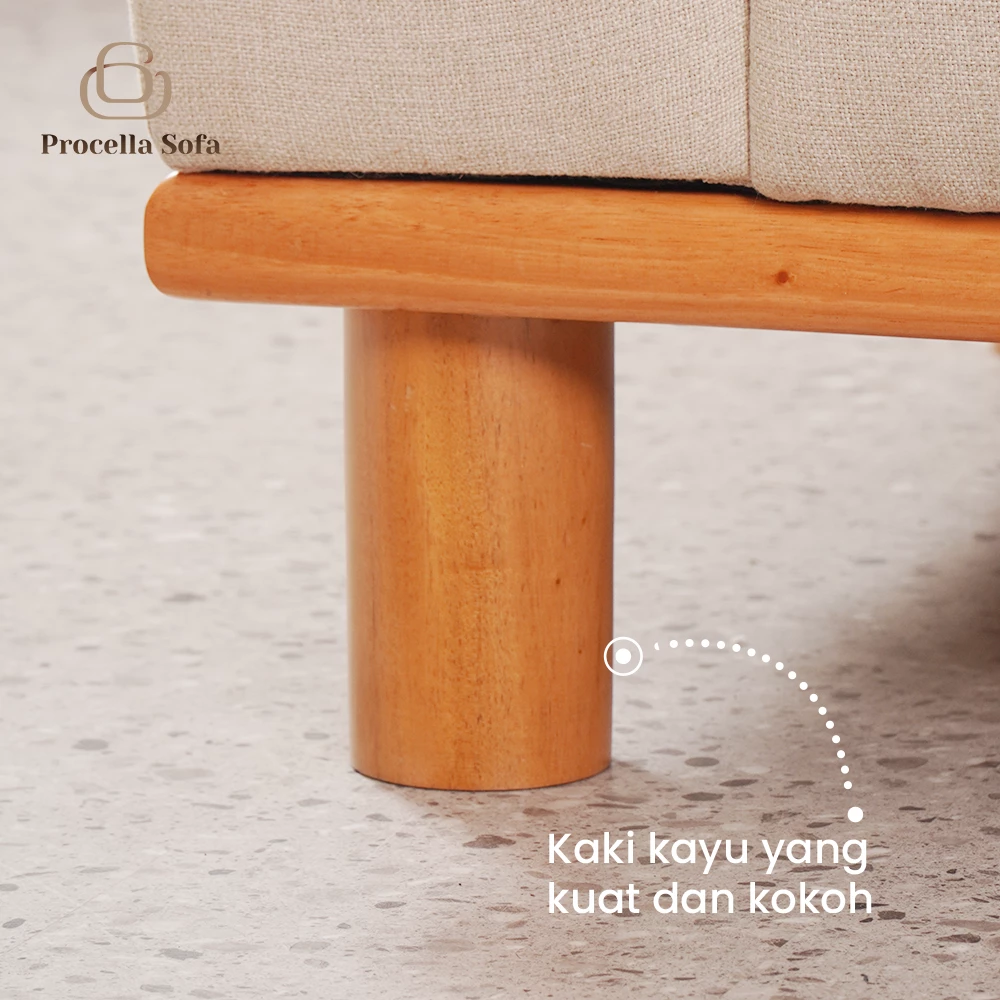 Procella Sofa Sofa Athena 2S - Sofa Scandinavian Fabric gallery 3
