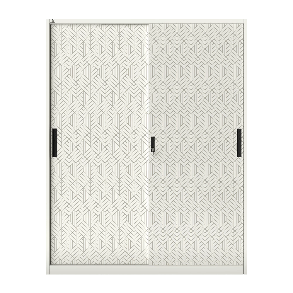 OSWS 160 LEAF WHITE - Lemari Besi Sliding