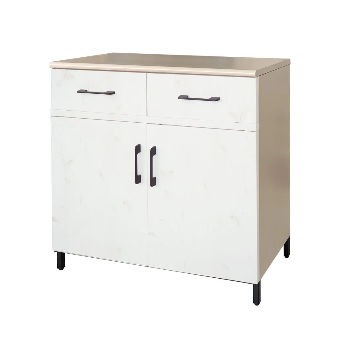 OKD ERLINE KB 2L2P - Lemari Dapur 2 Laci 2 Pintu - Lemari Dapur Besi - Kabinet Dapur Bawah