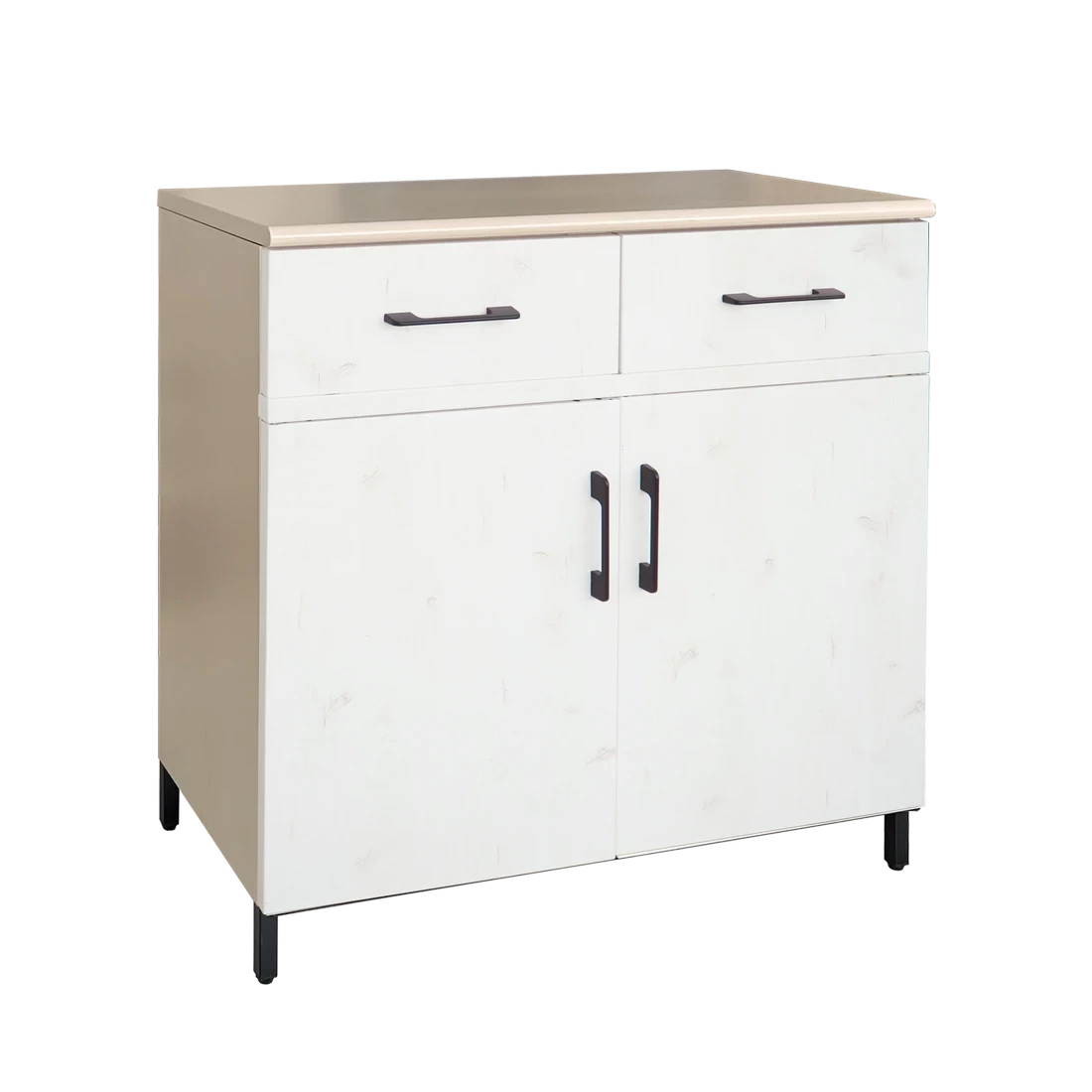 OKD ERLINE KB 2L2P - Lemari Dapur 2 Laci 2 Pintu - Lemari Dapur Besi - Kabinet Dapur Bawah