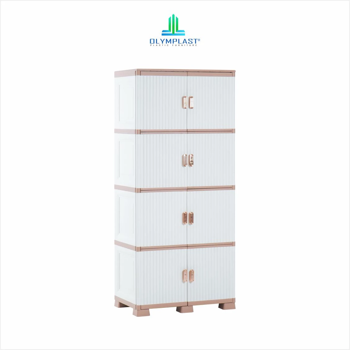 OTC 8P LUXURY - Lemari Plastik 8 Pintu