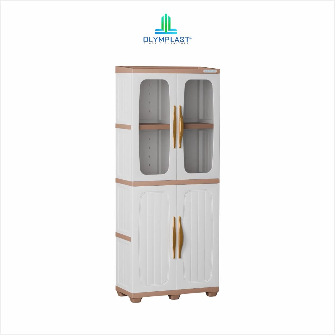 BCO LUXURY 2K2P - Lemari Penyimpanan Minimalis