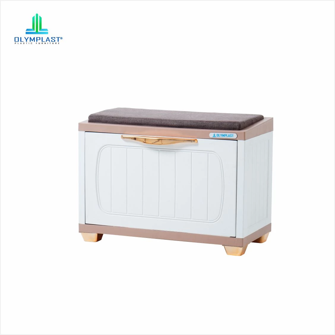 SRO 1SWS - Rak Sepatu Plastik Susun Tertutup - Rak Sepatu Duduk