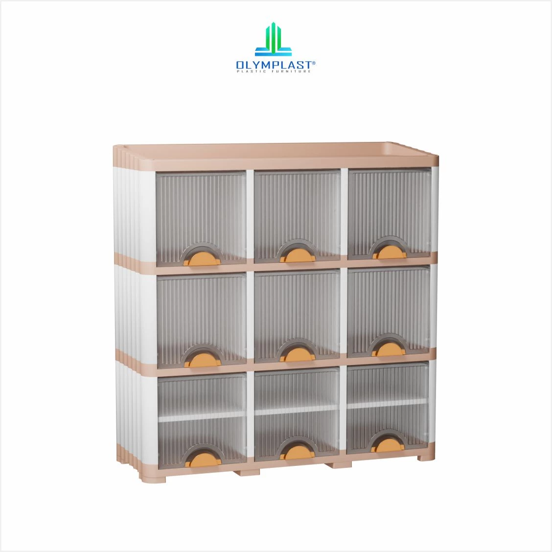 OMS 3X3 LUXURY - Rak Plastik Multifungsi