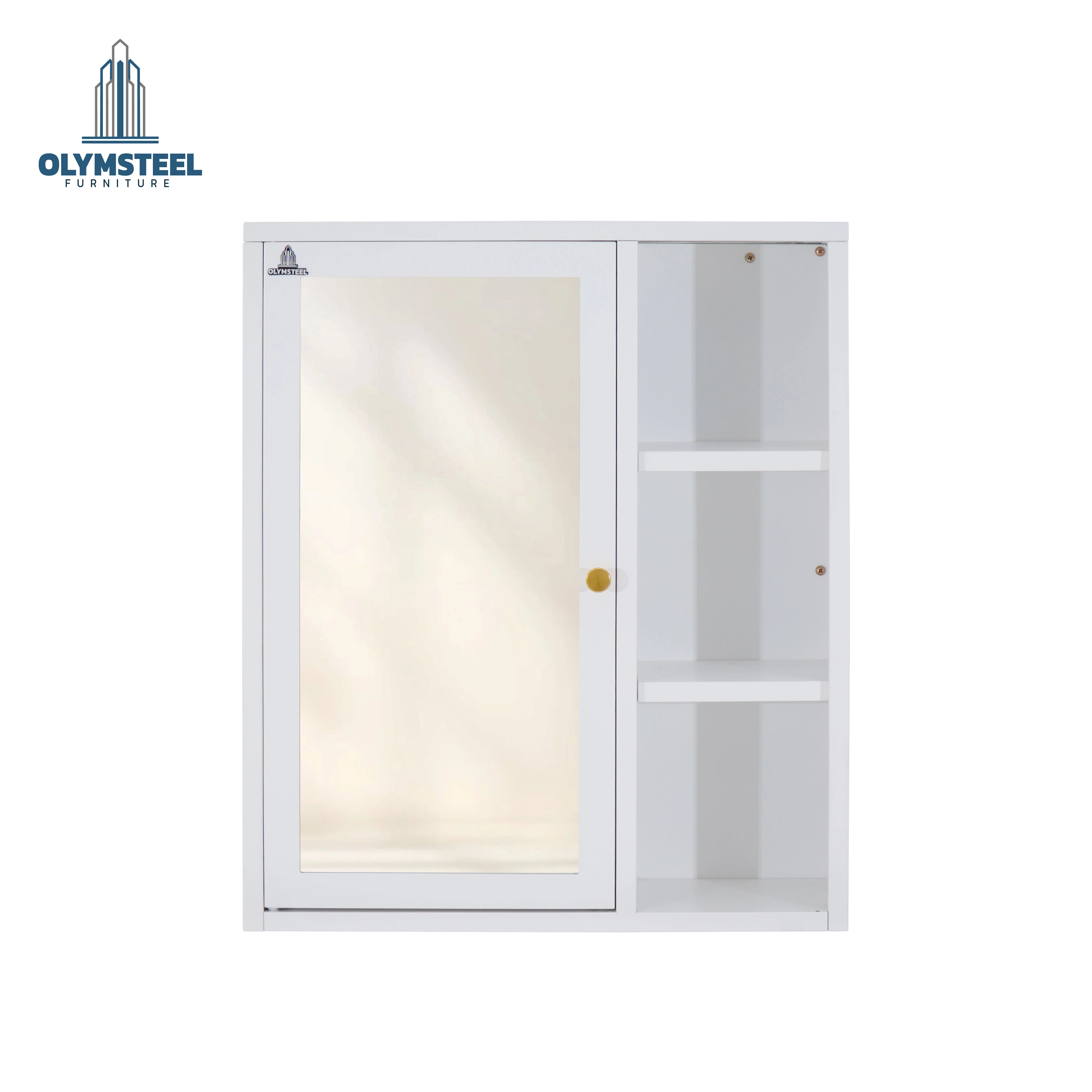 Olymsteel OWC SERENA Lemari Kamar Mandi Besi - Kabinet Besi Minimalis Dinding Anti Karat