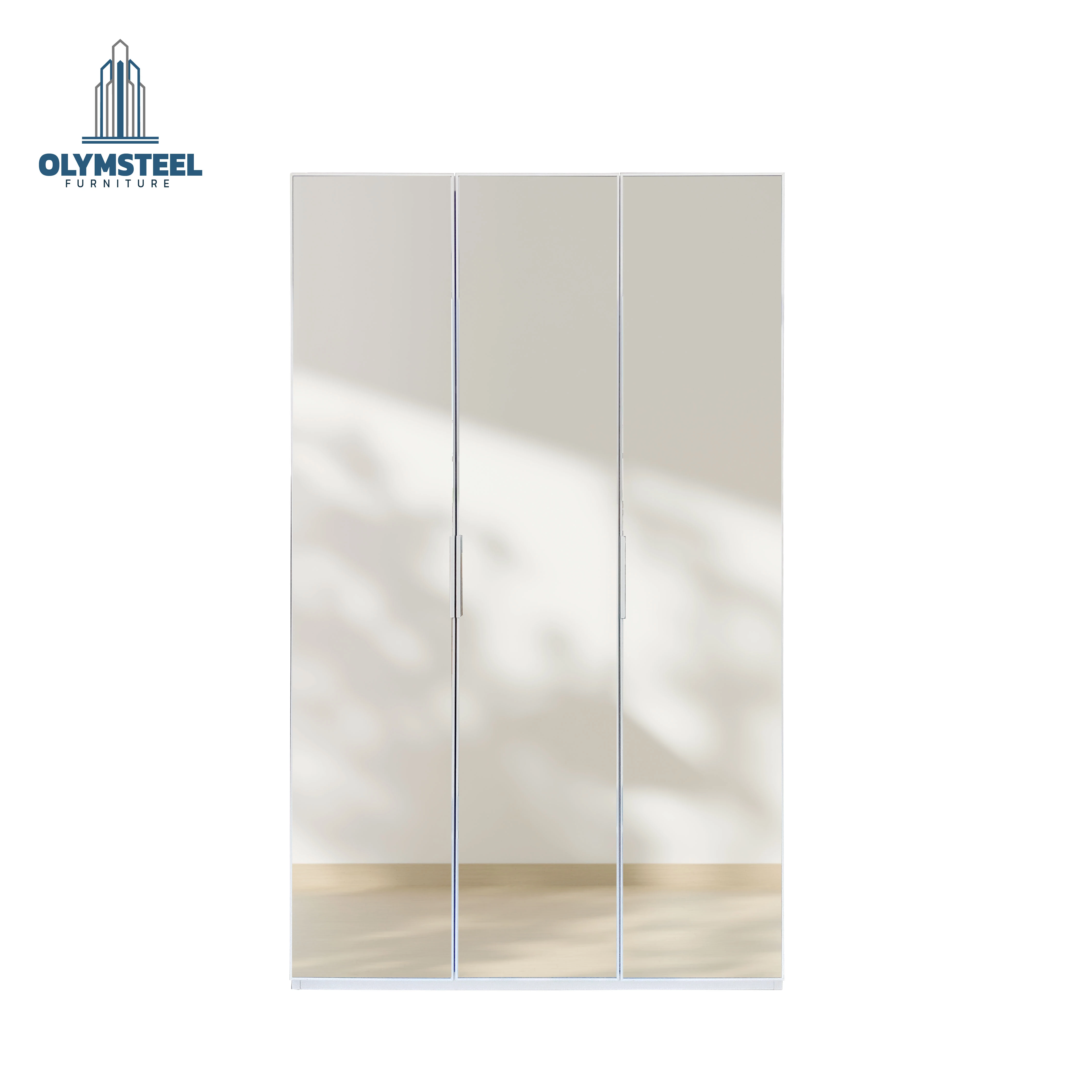 OSW 3P ALVARE - Lemari Pakaian 3 Pintu Full Cermin