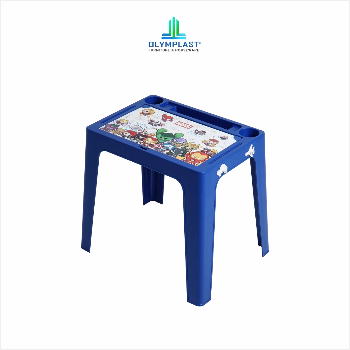 OKT Meja Anak - Spesial Marvel Avengers Blue
