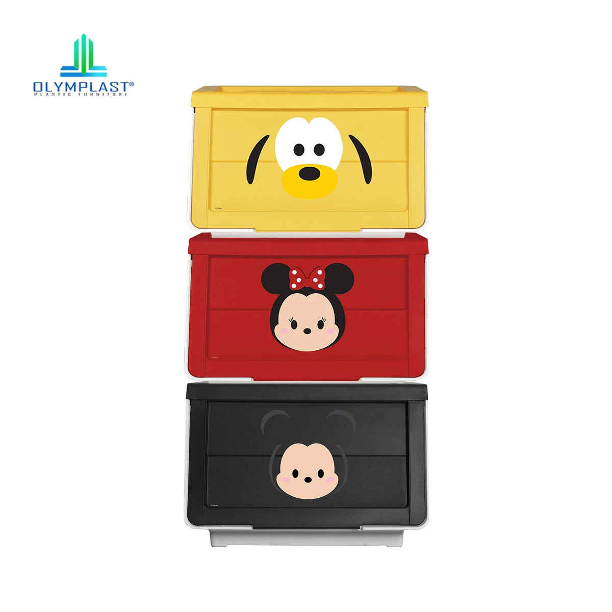 3 PCS Storage Box OSS - Special Disney Tsum - Tsum