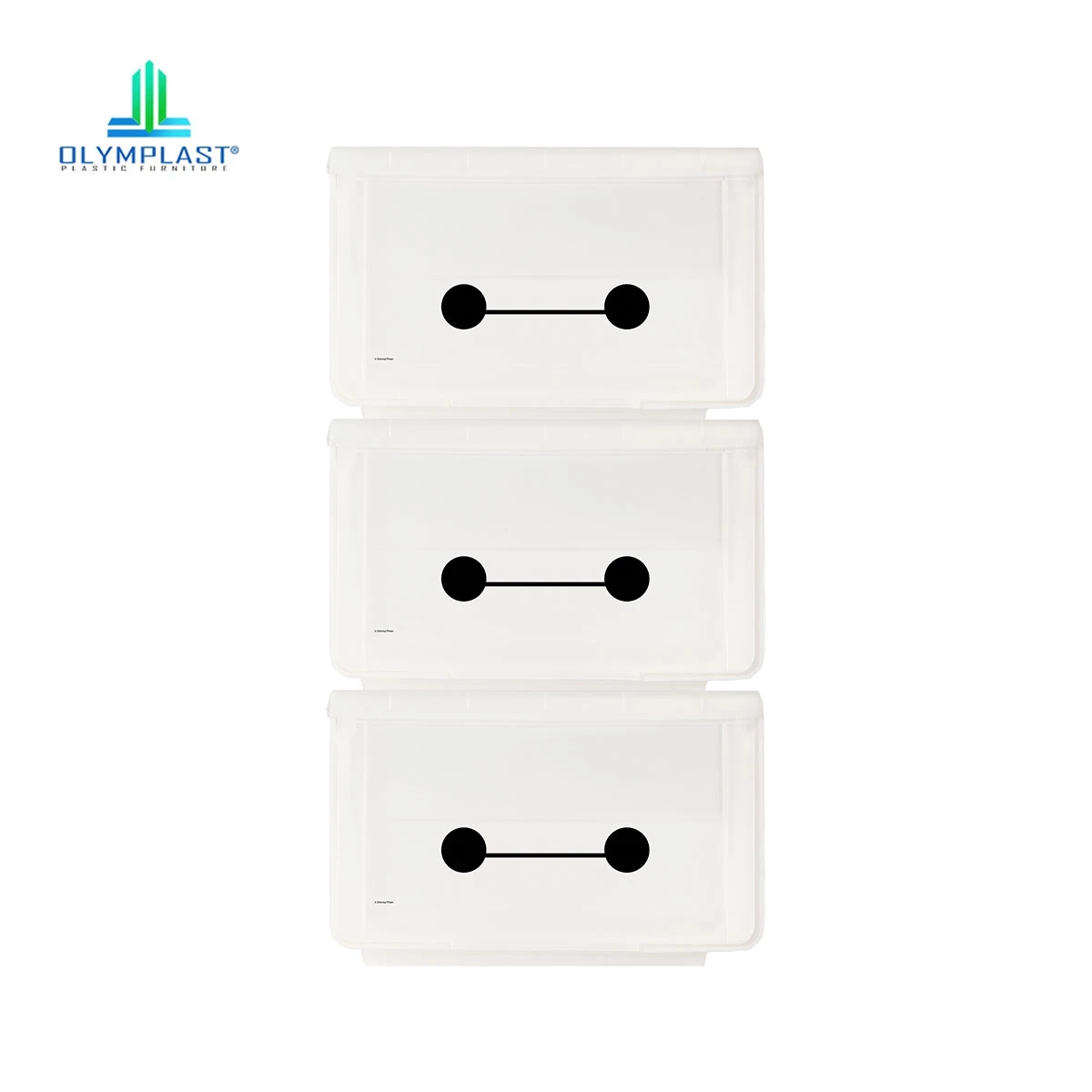 3 PCS Storage Box OSS PURE - Special Disney Tsum - Tsum