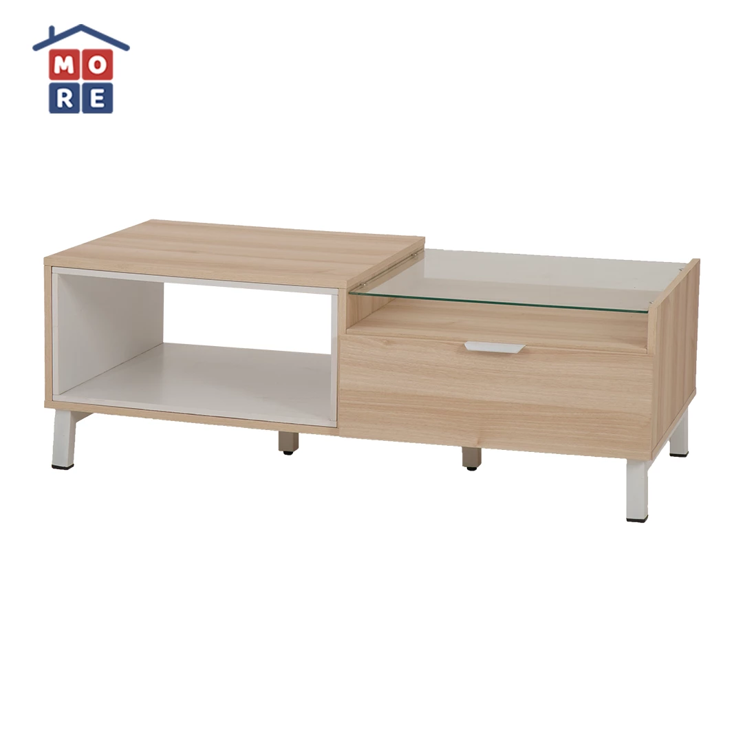 CFT IRON 120 - Meja Sofa - Meja Tamu - Meja Kopi Kaki Besi