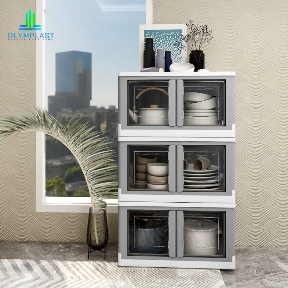 Olymplast Paket Tempat Penyimpanan Starterpack R - Tempat Penyimpanan Serbaguna Olymplast - OFS