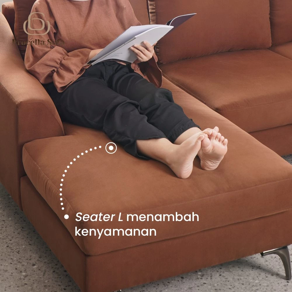 Procella Sofa Ares 3S L Fabric gallery 3