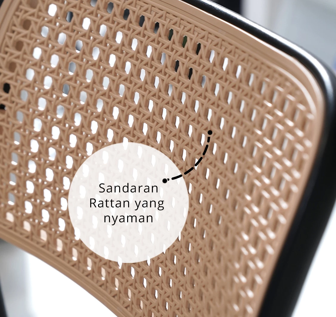 MONSIEUR CHAIR H 4pcs - Kursi Ruang Makan - Kursi Tamu - Kursi taman gallery 4