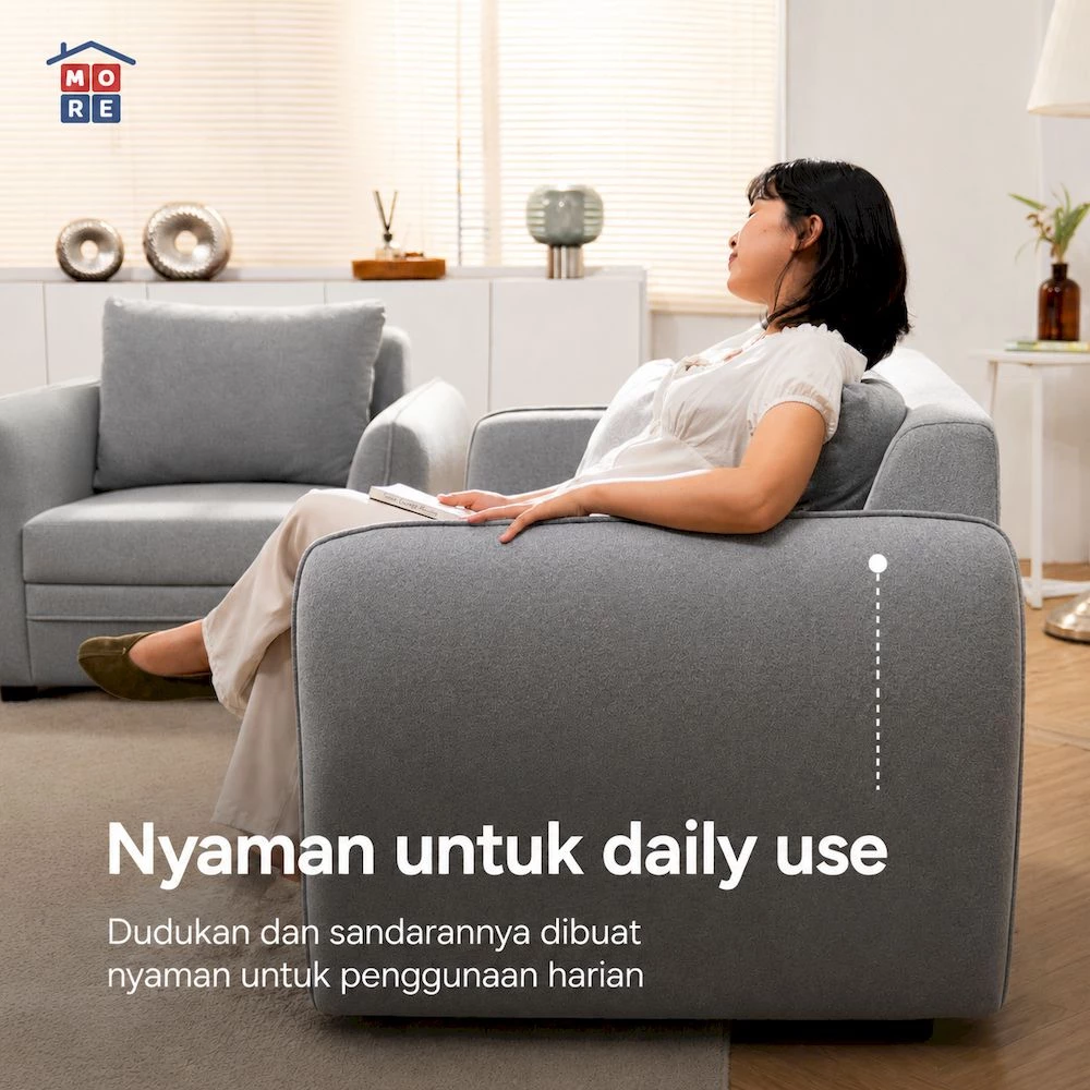MORE PICO Sofa Minimalis - Sofa Canvas Premium Modern gallery 2