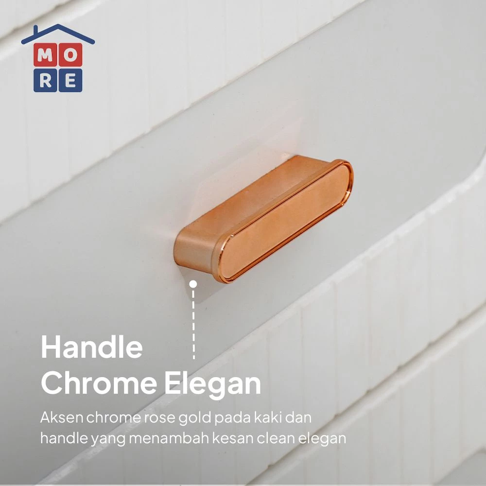 RIN Lemari Laci Plastik Minimalis 4 & 5 Susun - Drawer Multifungsi Anti Air Anti Rayap gallery 3