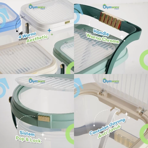Aquaflow Drink Jar 20L & 30L - Toples Minuman - Wadah Minuman Free  Gayung Praktis gallery 6