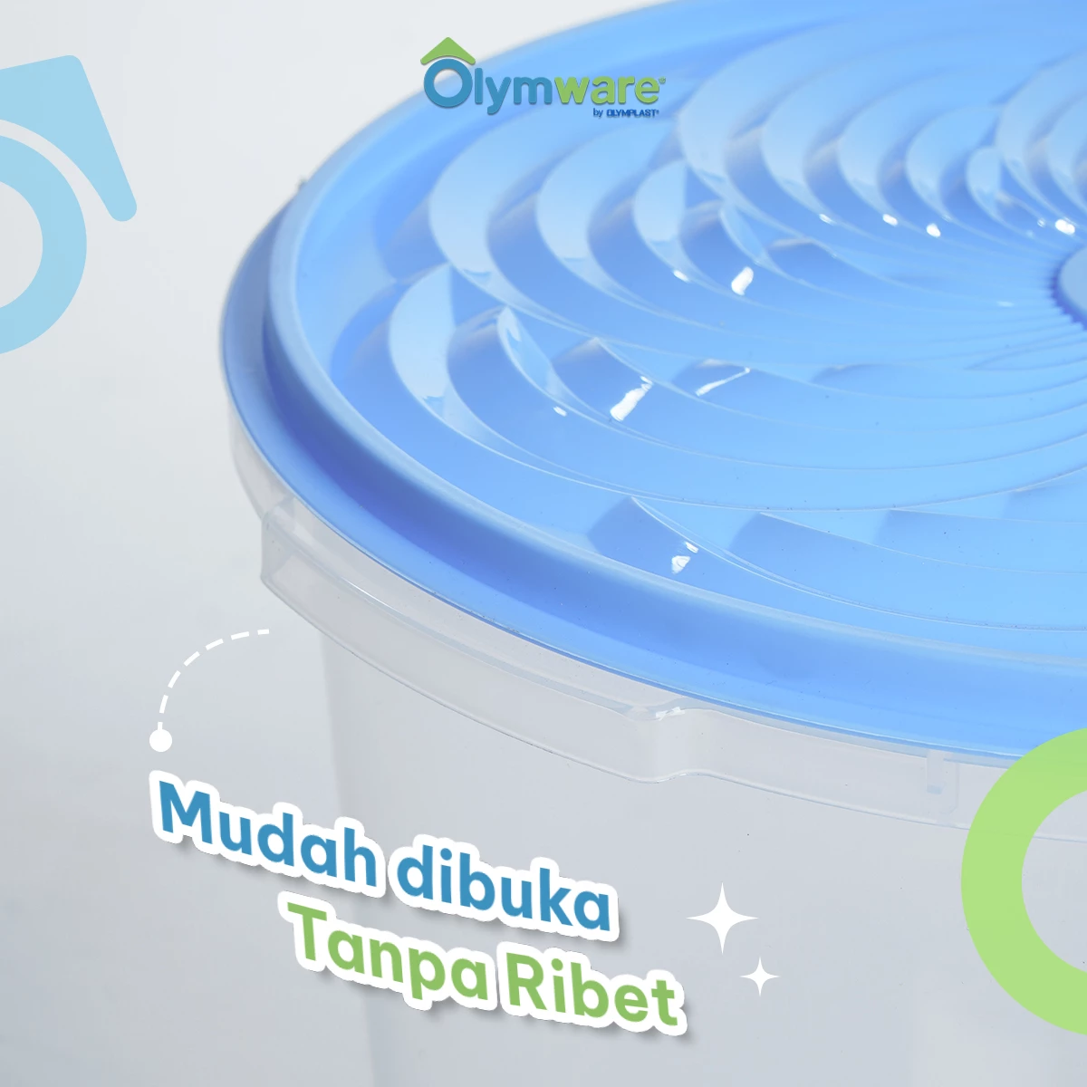 Sealvo Sealware - Toples Kerupuk Kedap Udara - Toples Plastik Snack Besar One Press Lock gallery 4