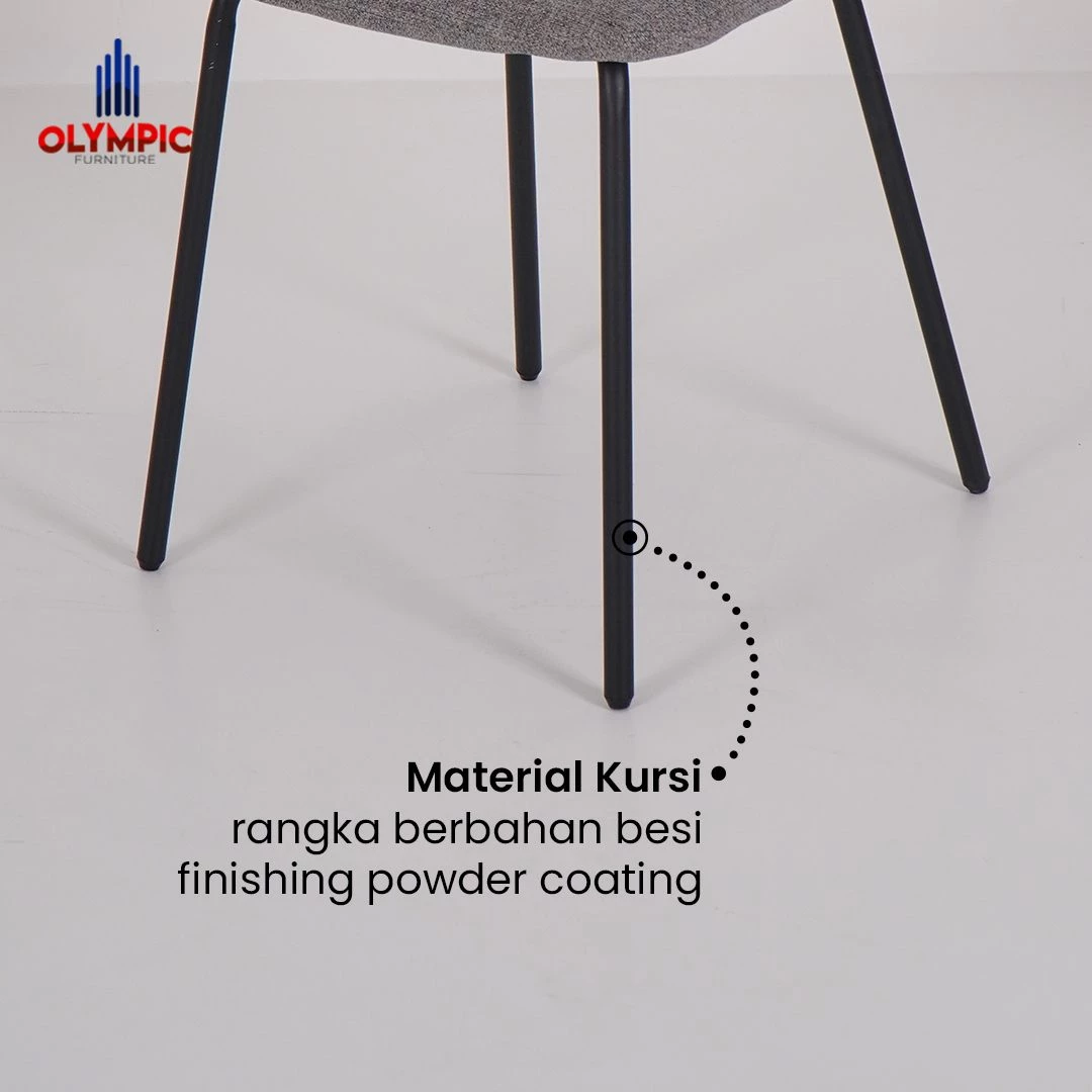 Meja Makan DT Almero + Kursi Makan DC Delano gallery 8