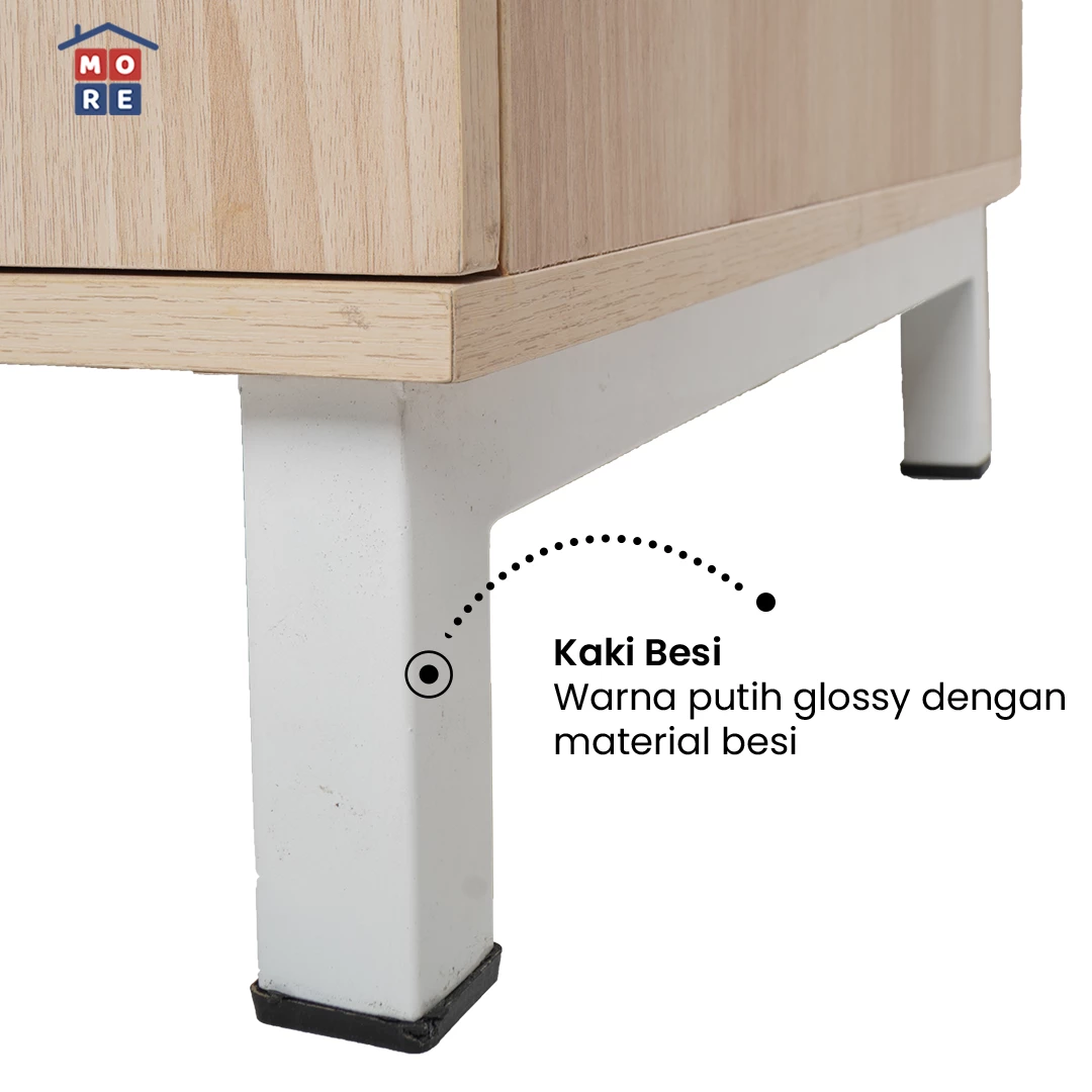 NK IRON 40 - Meja Nakas Kaki Besi gallery 2