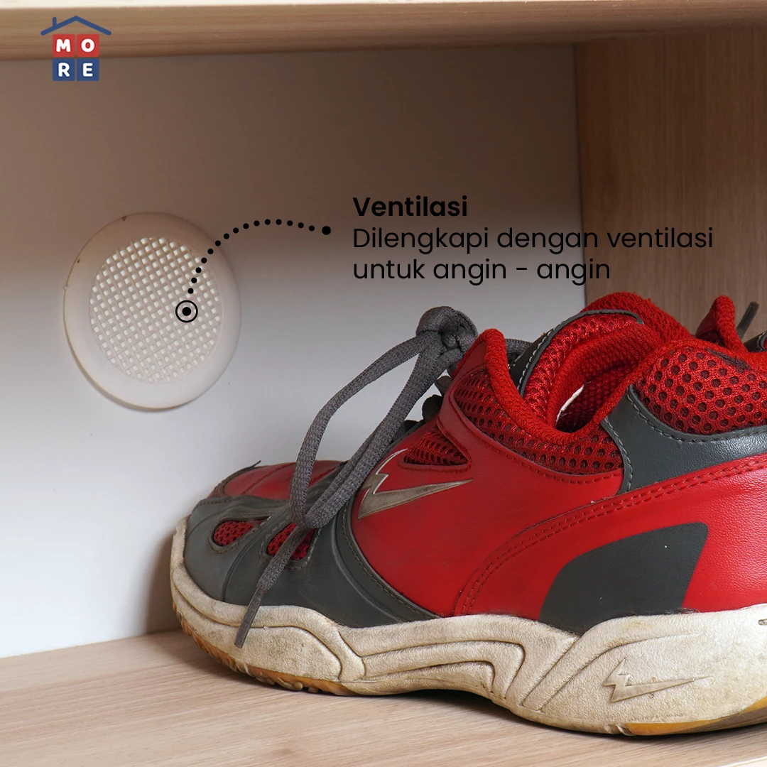 SR IRON 120 - Lemari Rak Sepatu Kaki Besi gallery 2