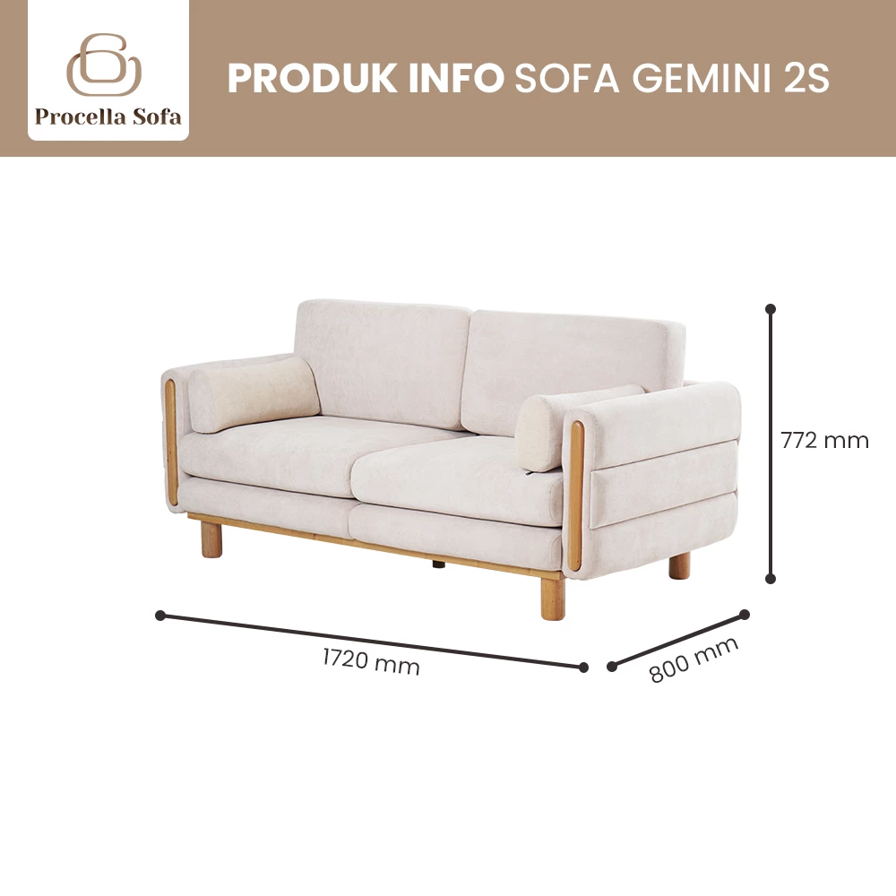 Sofa Gemini 2S gallery 1