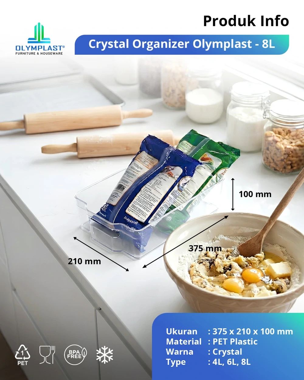 Crystal Organizer Olymplast gallery 2