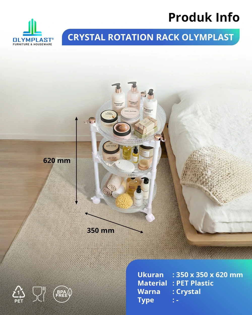 CRRO Crystal Rotation Rack Olymplast gallery 1
