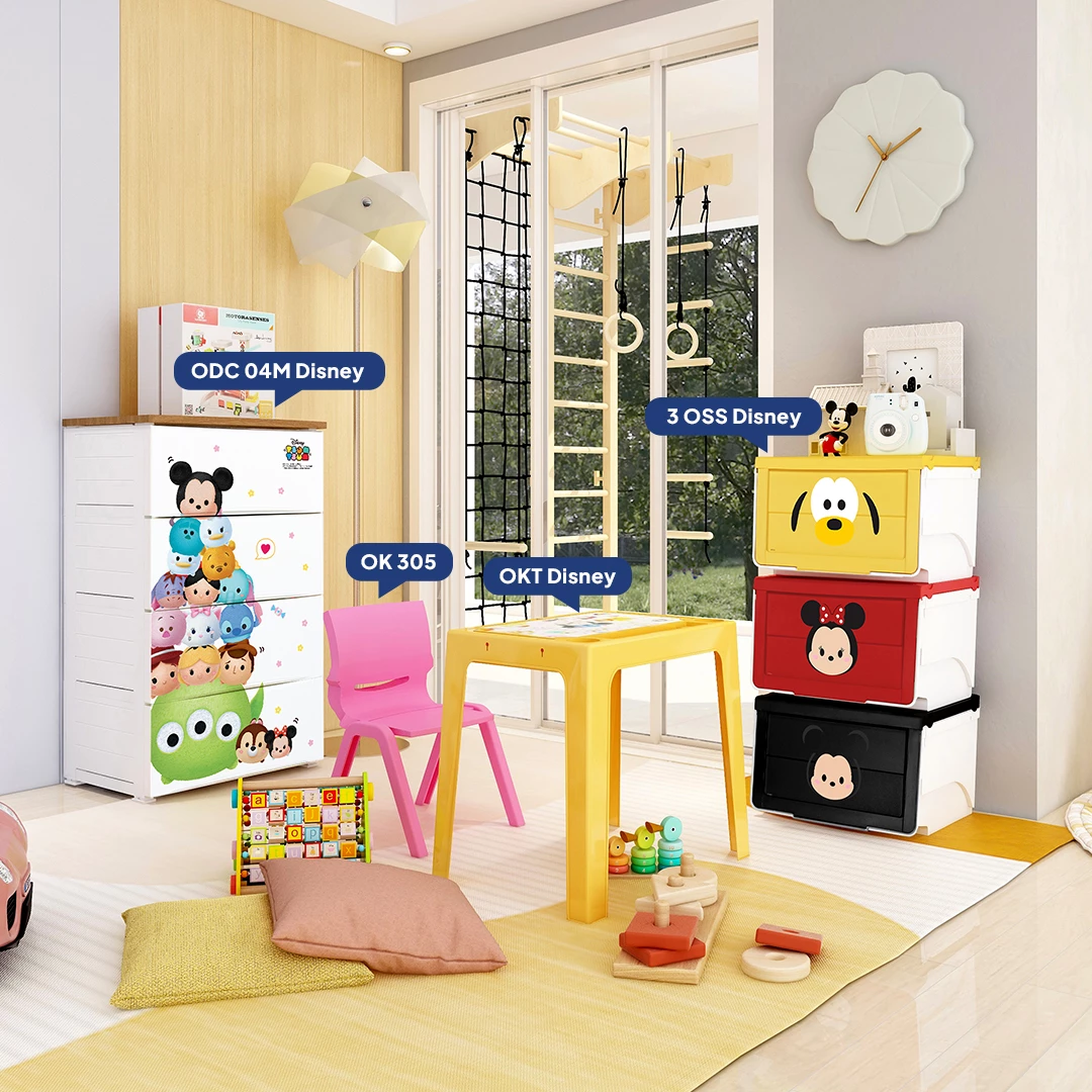 Paket Kamar Anak Spesial Disney Series - FREE OSS PURE