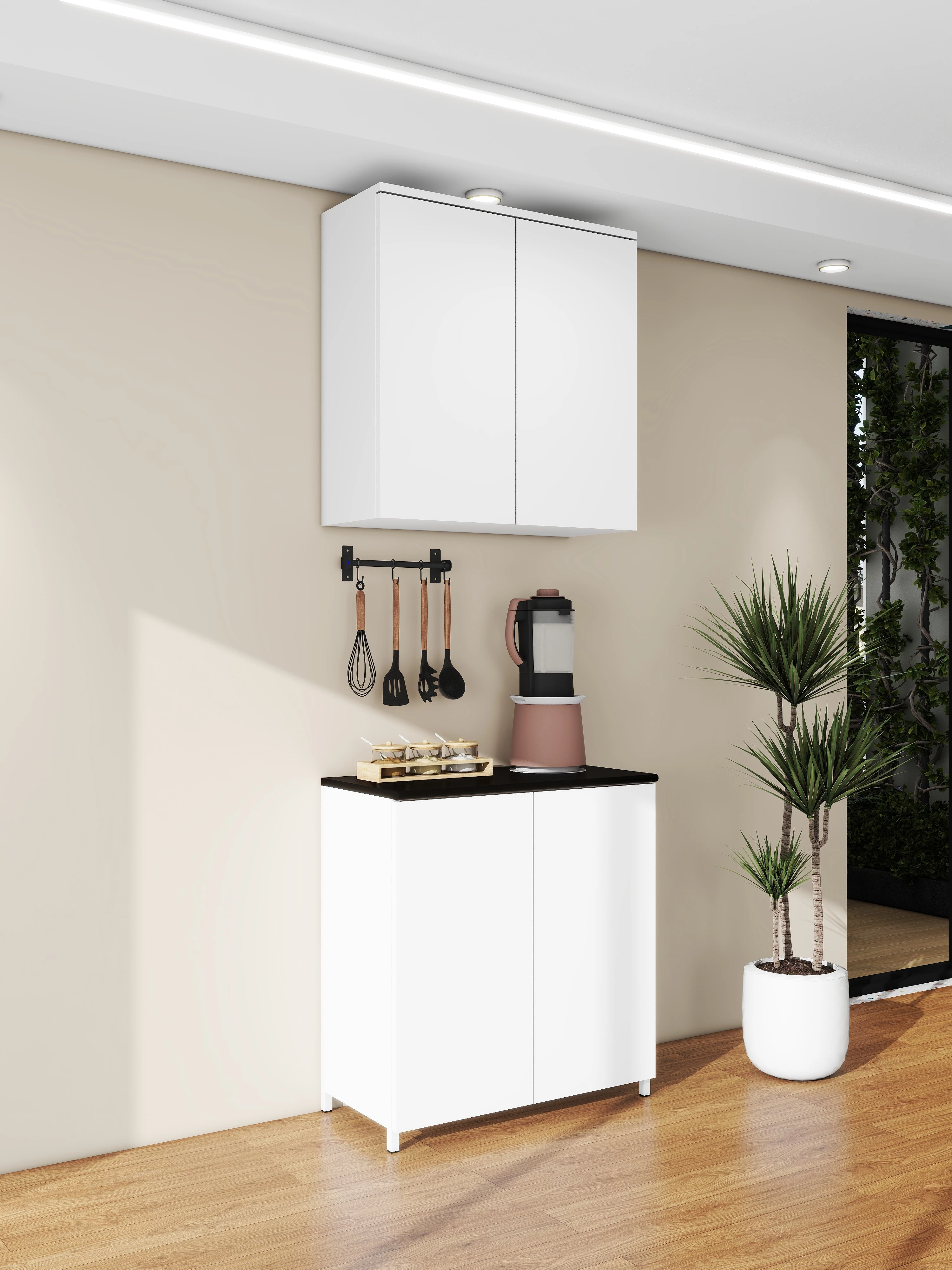 OKD ALBA 2P KA - Lemari Dapur Besi - Kabinet Dapur Atas