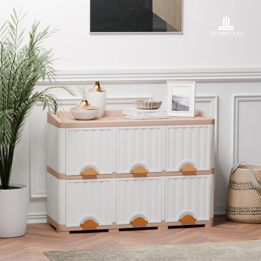 OMS 3X2 LUXURY - Rak Plastik Multifungsi