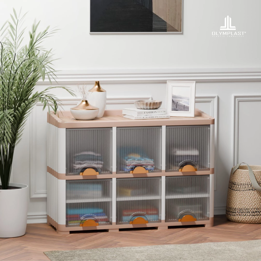 OMS 3X2 LUXURY - Rak Plastik Multifungsi