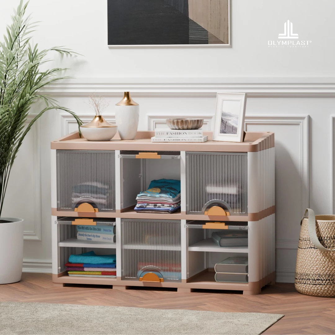 OMS 3X2 LUXURY - Rak Plastik Multifungsi