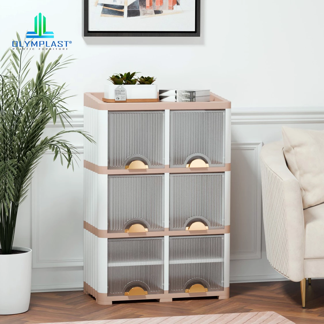 OMS 2X3 LUXURY - Rak Plastik Multifungsi