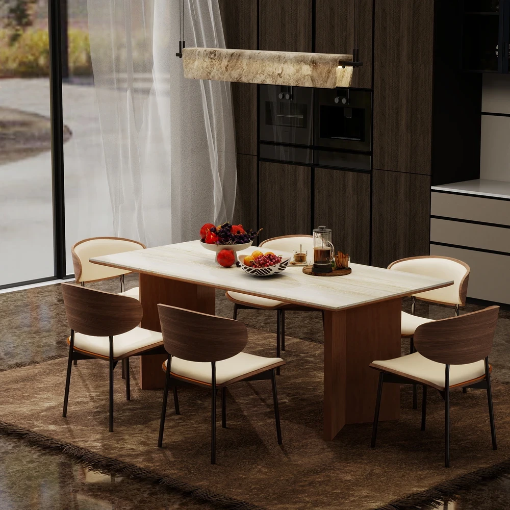 Autumn Dining Table Luxury – Meja Makan Estetik