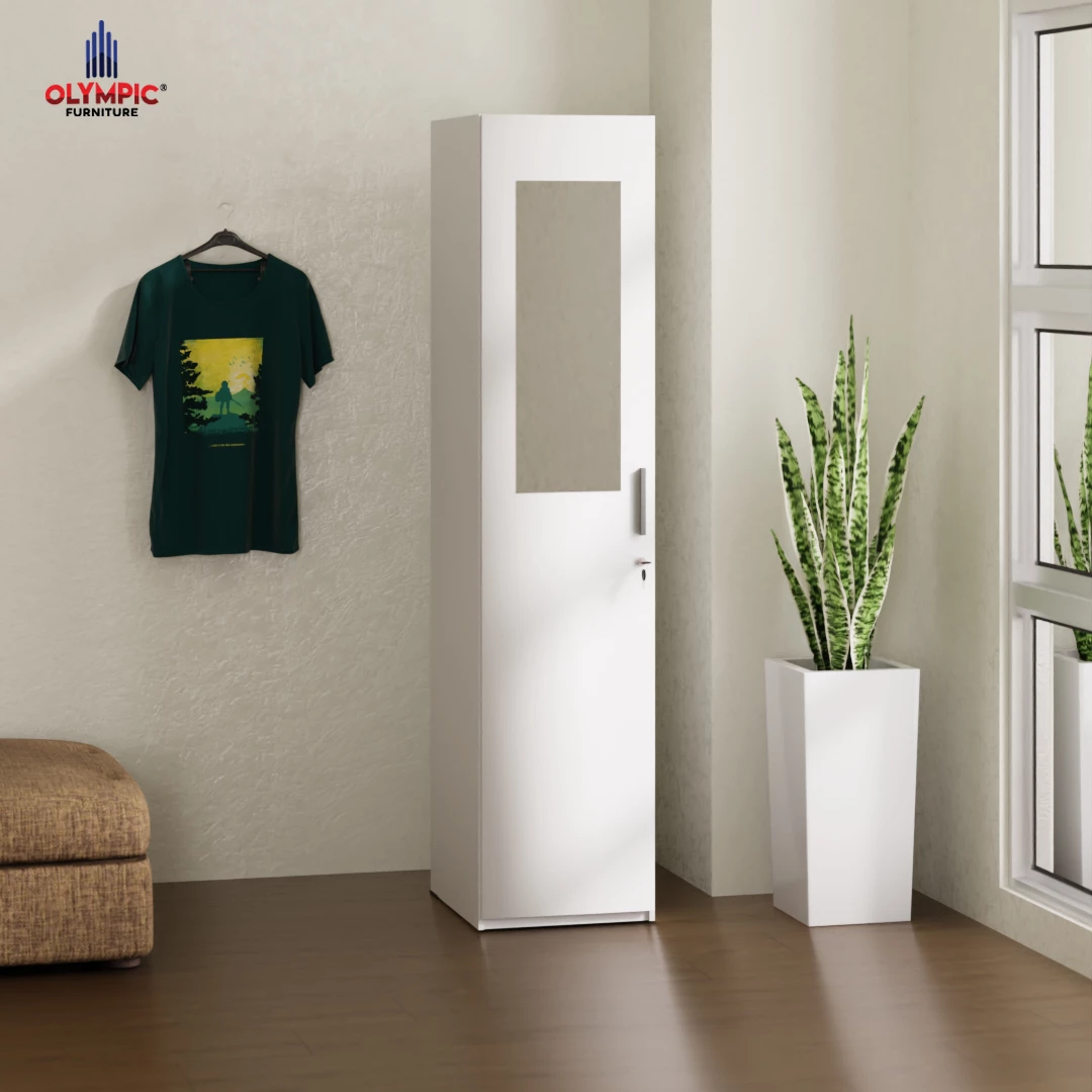 Olympic LP Compact 1P - Lemari Baju 1 Pintu Minimalis Modern
