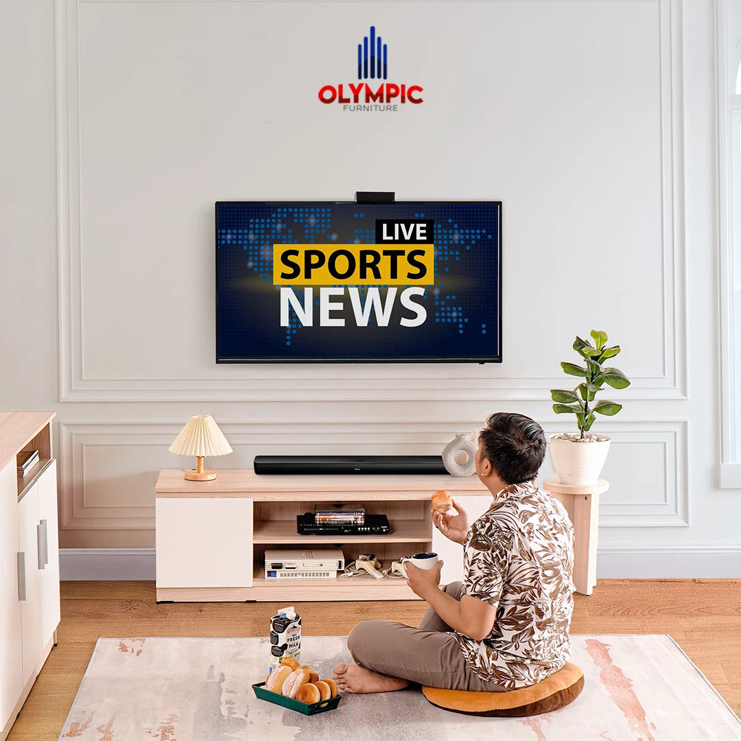 Paket Bundling Kanto Series - Meja TV + Drawer + Sofa Bed - AVR Kanto + CSD Kanto 120 + Sofa Chiffon