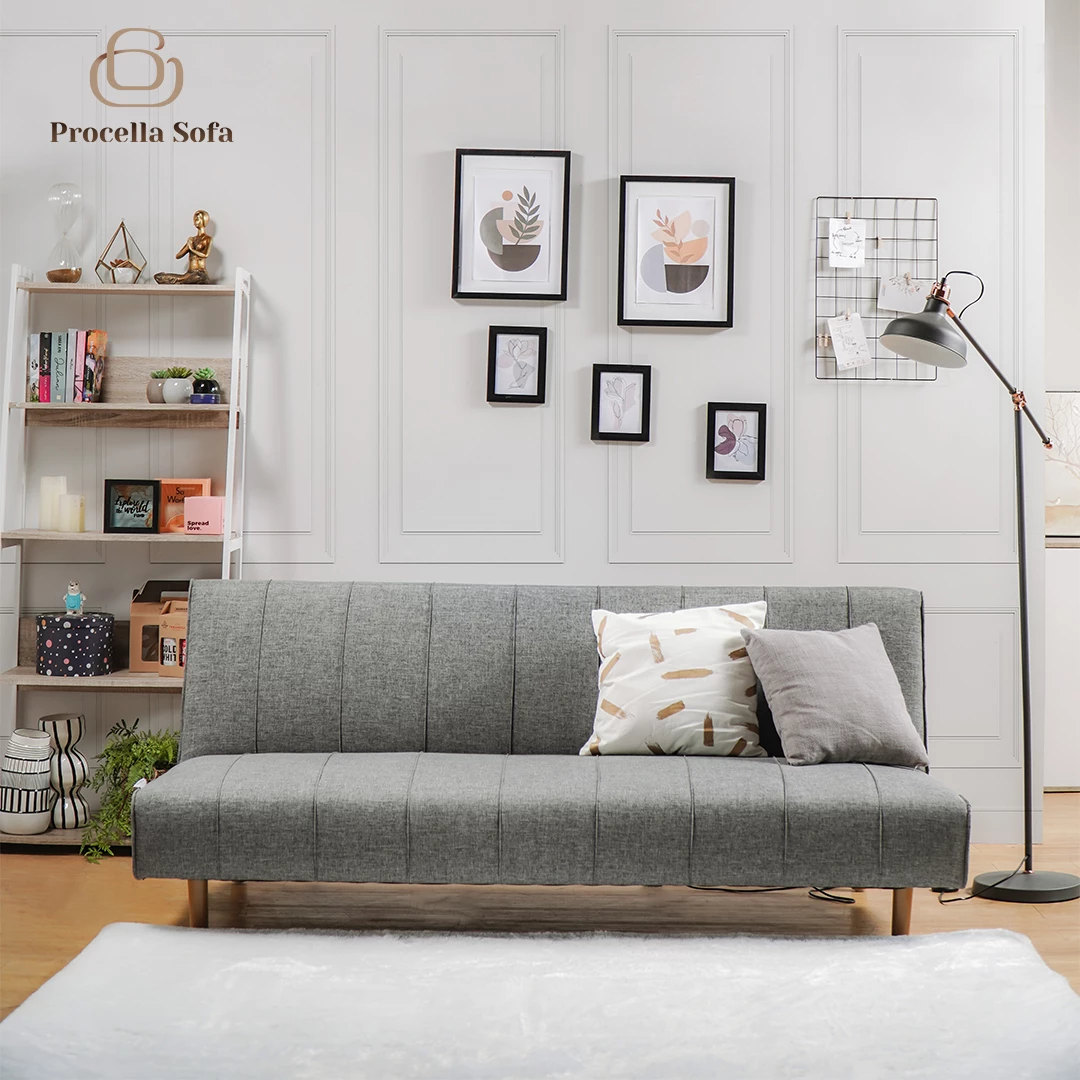 Paket Bundling Kanto Series - Meja TV + Drawer + Sofa Bed - AVR Kanto + CSD Kanto 120 + Sofa Chiffon