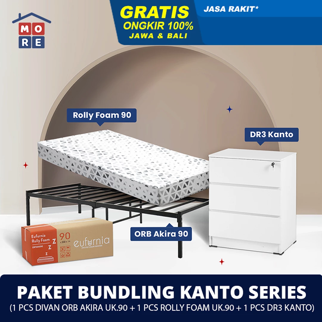 Paket Bundling Kanto Series - Roll Foam 90 + ORB Akira 90 + DR3 Kanto PINE