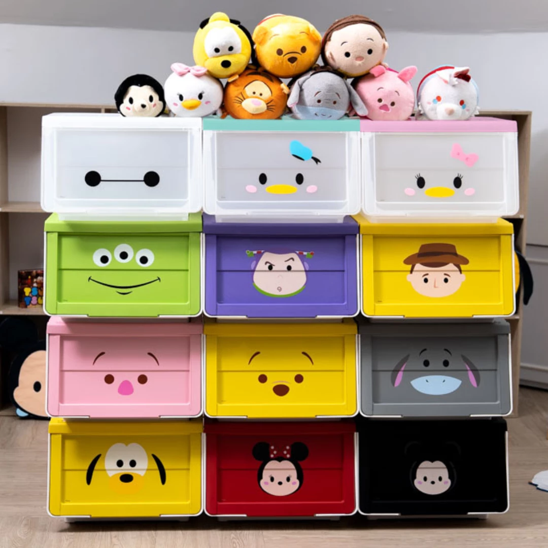3 PCS Storage Box OSS PURE - Special Disney Tsum - Tsum