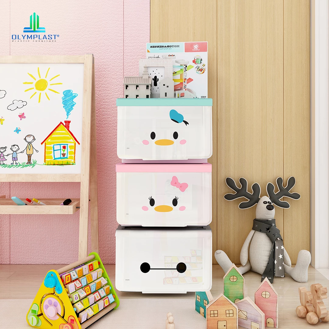 3 PCS Storage Box OSS PURE - Special Disney Tsum - Tsum