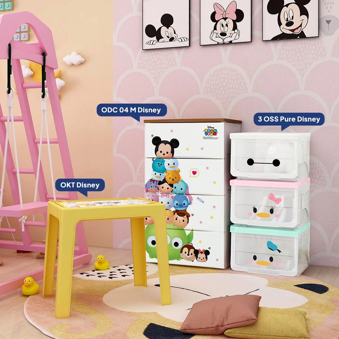 Paket Bundling Special Disney - OSS PURE 3 PCS, OKT, ODC 04 M
