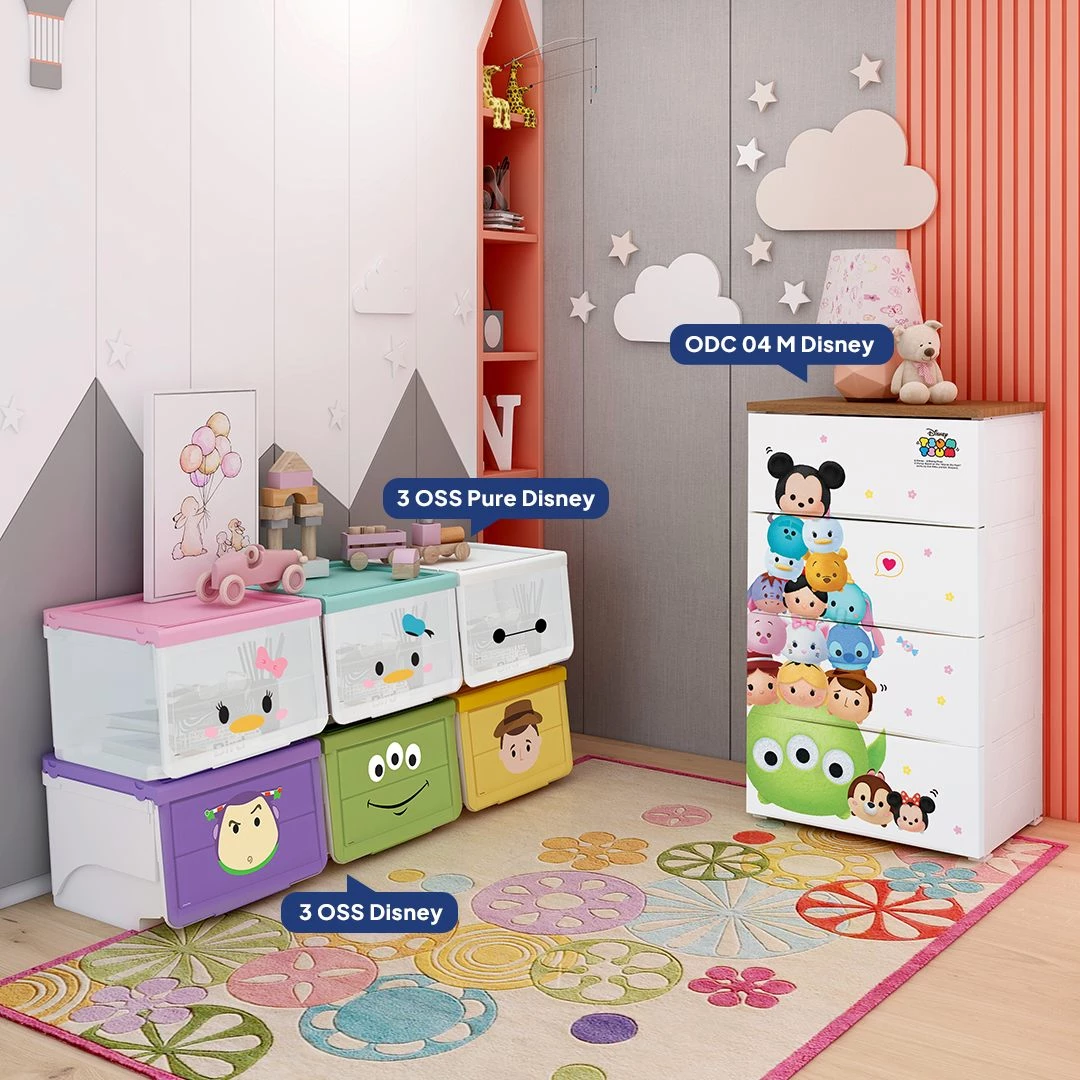 Paket Bundling Special Disney - OSS PURE 3 PCS, OSS 3 PCS, ODC 04 M
